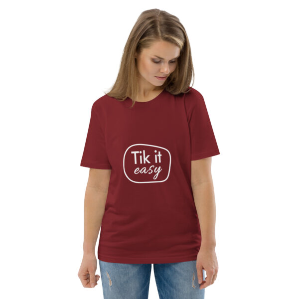 Tik it easy Organic Cotton T-Shirt