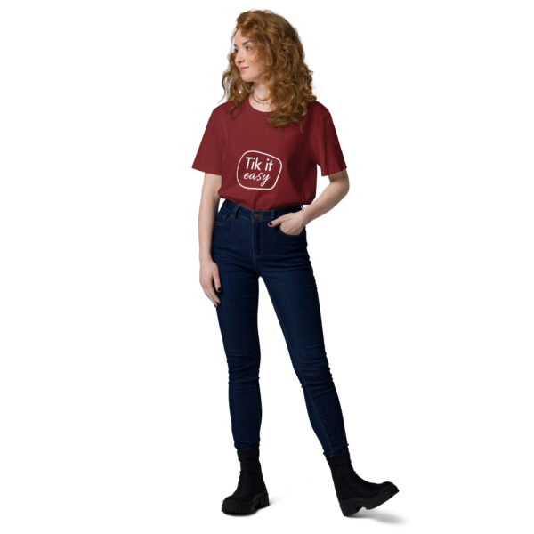 Tik it easy Organic Cotton T-Shirt