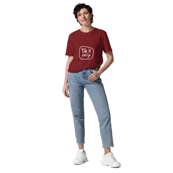 Tik it easy Organic Cotton T-Shirt
