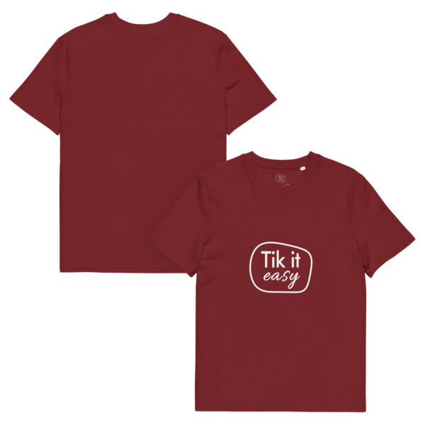 Tik it easy Organic Cotton T-Shirt