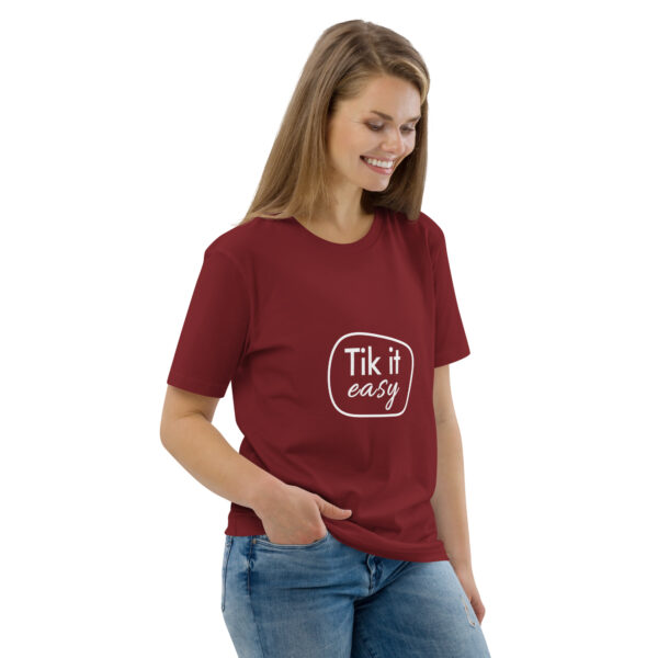 Tik it easy Organic Cotton T-Shirt