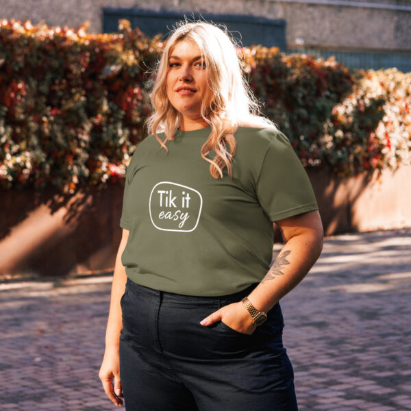 Tik it easy Organic Cotton T-Shirt