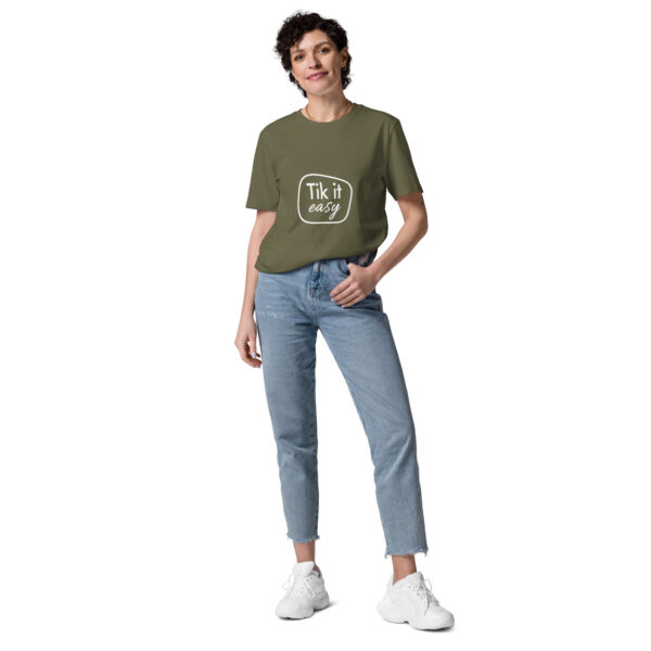 Tik it easy Organic Cotton T-Shirt