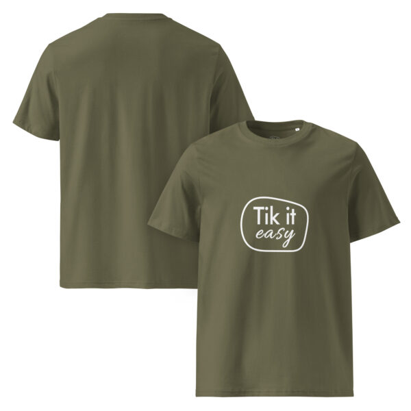 Tik it easy Organic Cotton T-Shirt
