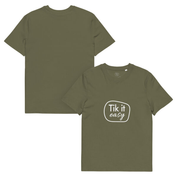 Tik it easy Organic Cotton T-Shirt