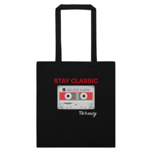 ΚΛΑΡΙΝΑ 90s Cotton Tote Bag