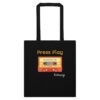cotton-color-tote-bag-black-front-6a2f19235ed95.jpg ΘΡΑΚΙΩΤΙΚΑ 90s Cotton Tote Bag