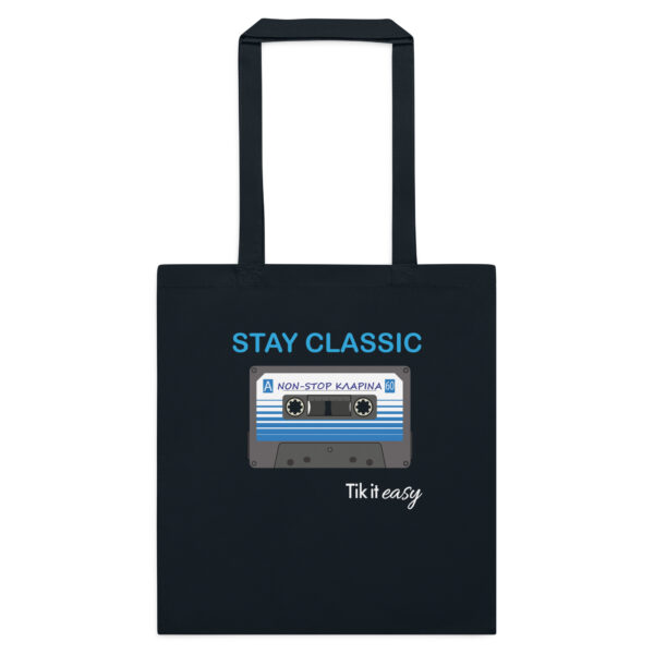 ΚΛΑΡΙΝΑ 90s Cotton Tote Bag
