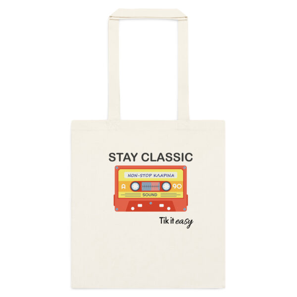 cotton-color-tote-bag-natural-front-6a2f236be330c.jpg ΚΛΑΡΙΝΑ 90s Cotton Τote Bag