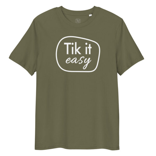 unisex-organic-cotton-creator-2.0-t-shirt-khaki-front-6a29d67a0a6cf.jpg TIK IT EASY Colors T-Shirt