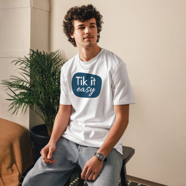 unisex-organic-cotton-creator-2.0-t-shirt-white-front-6a2c2232d56b7.jpg TIK IT EASY Organic Cotton T-Shirt